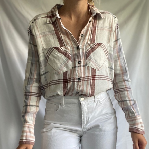 Free people flannel!! - Picture 2 of 5